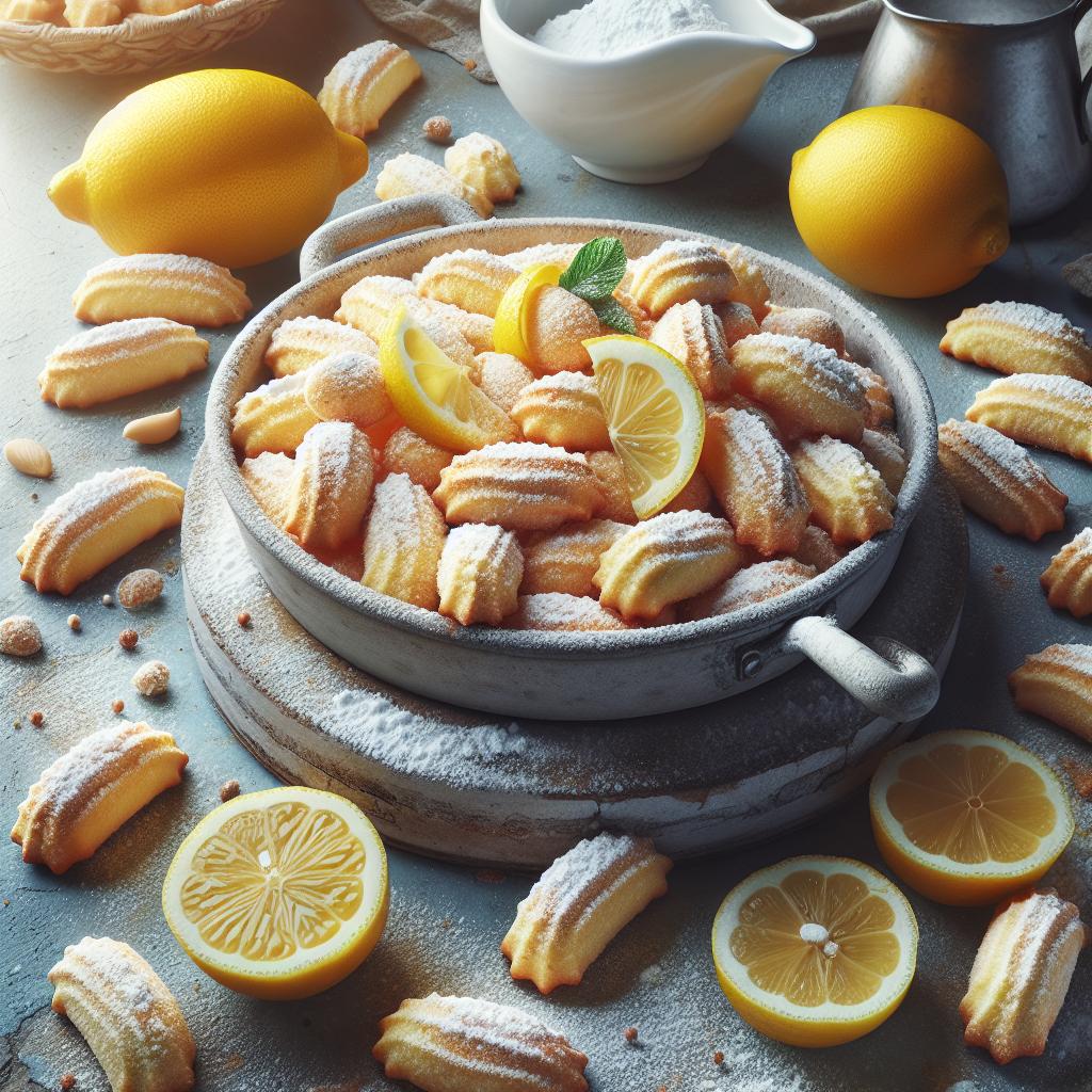 Amaretti al limón