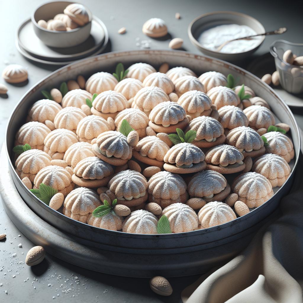 Amaretti rellenos