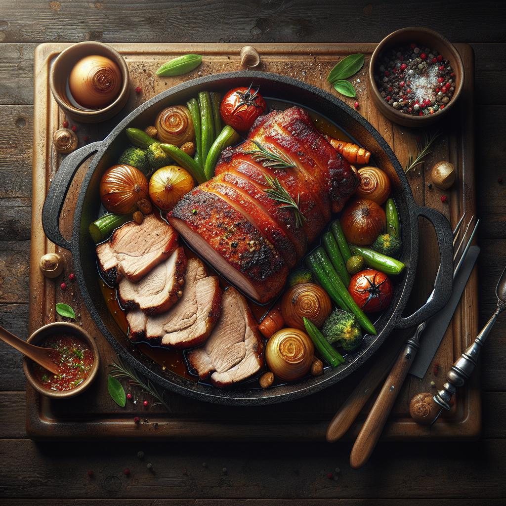Asado de cerdo