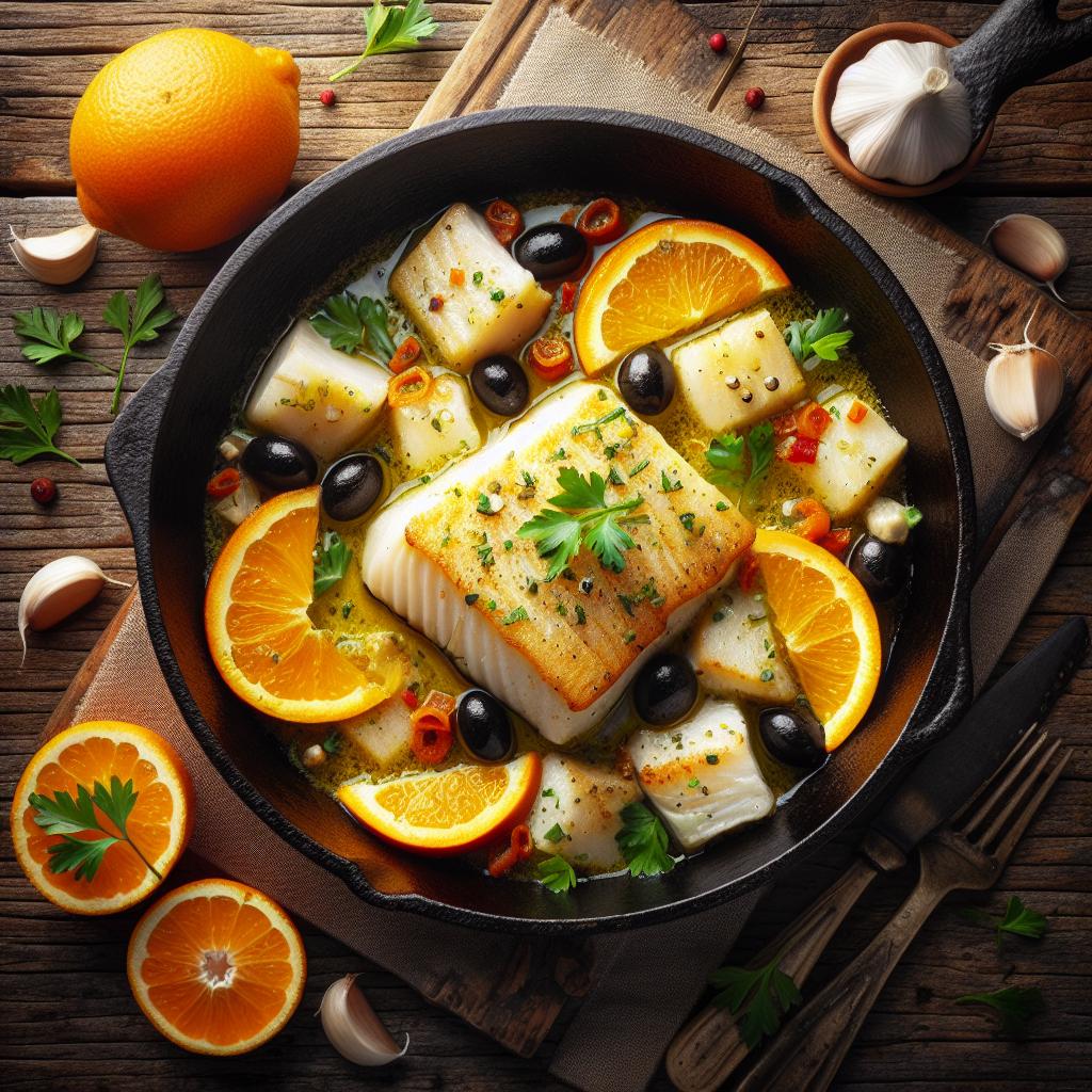 Bacalao a la naranja