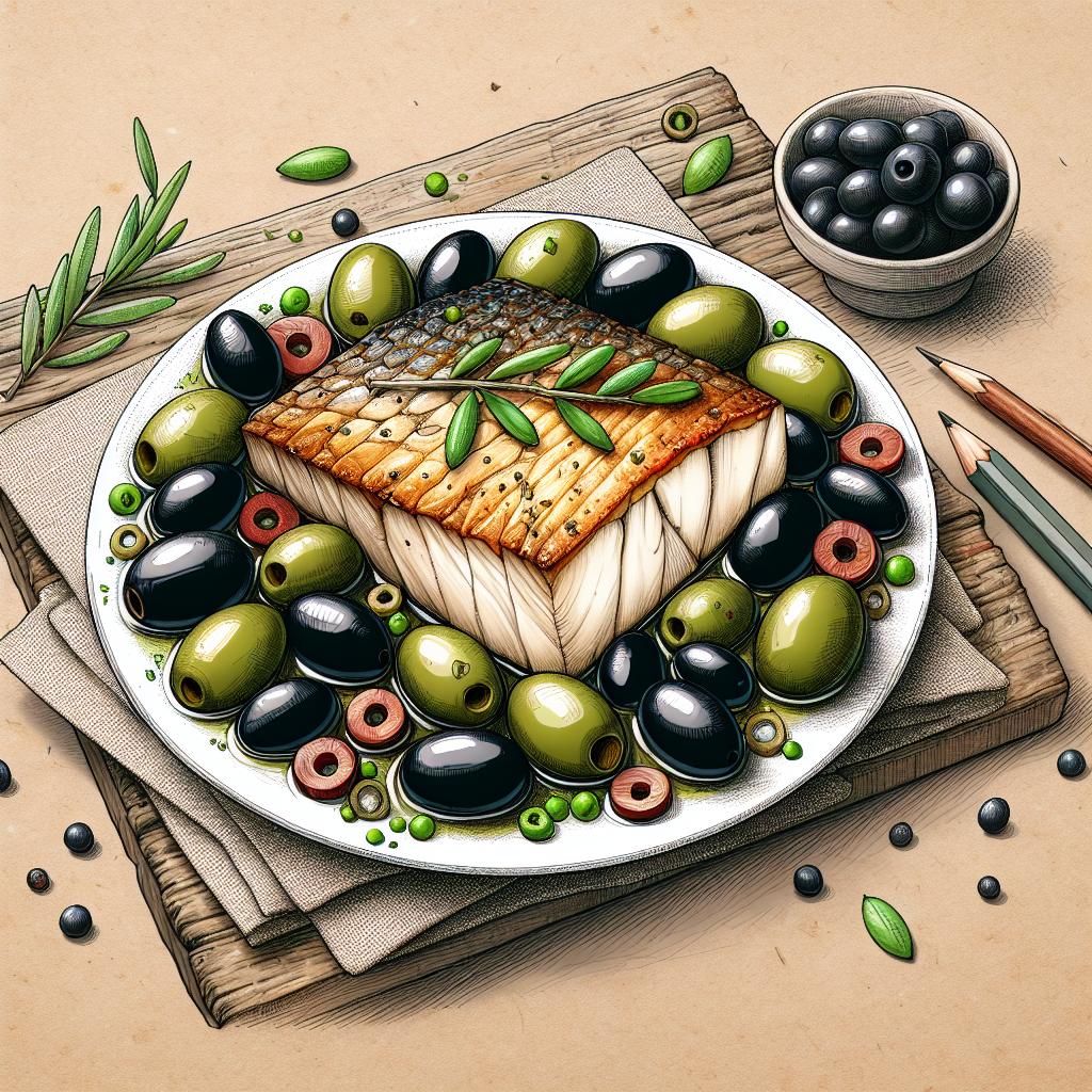 Bacalao con aceitunas