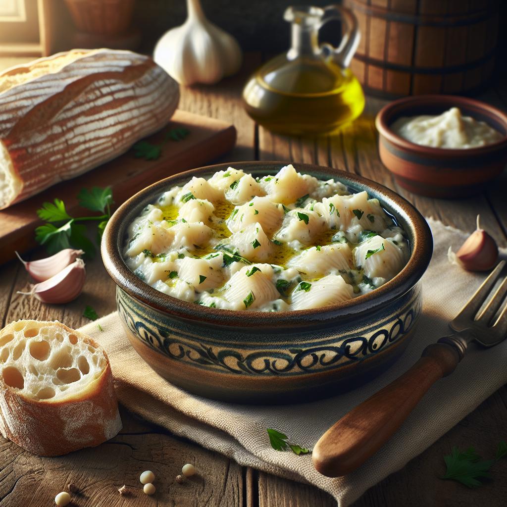 Bacalao mantecado