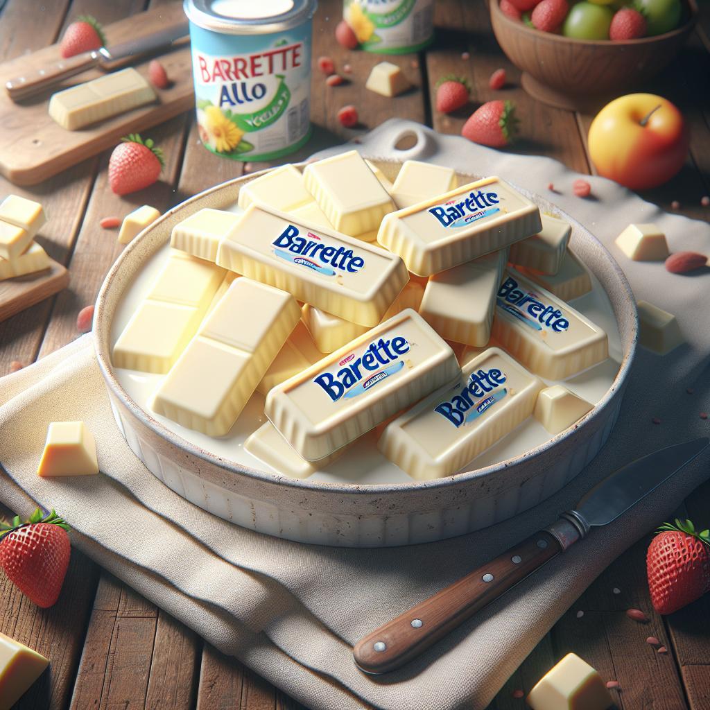 Barritas de yogur
