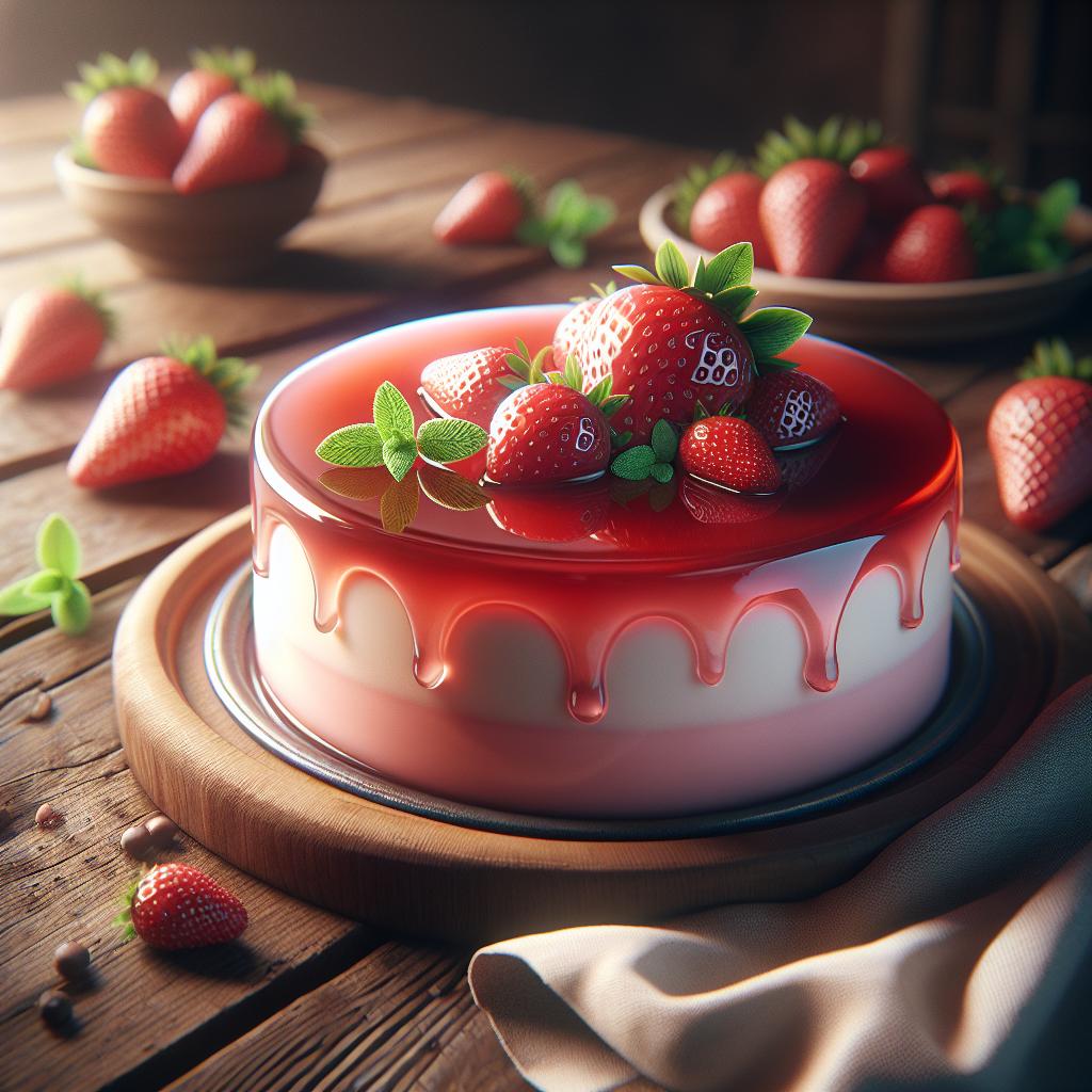 Bavaroise de fresas