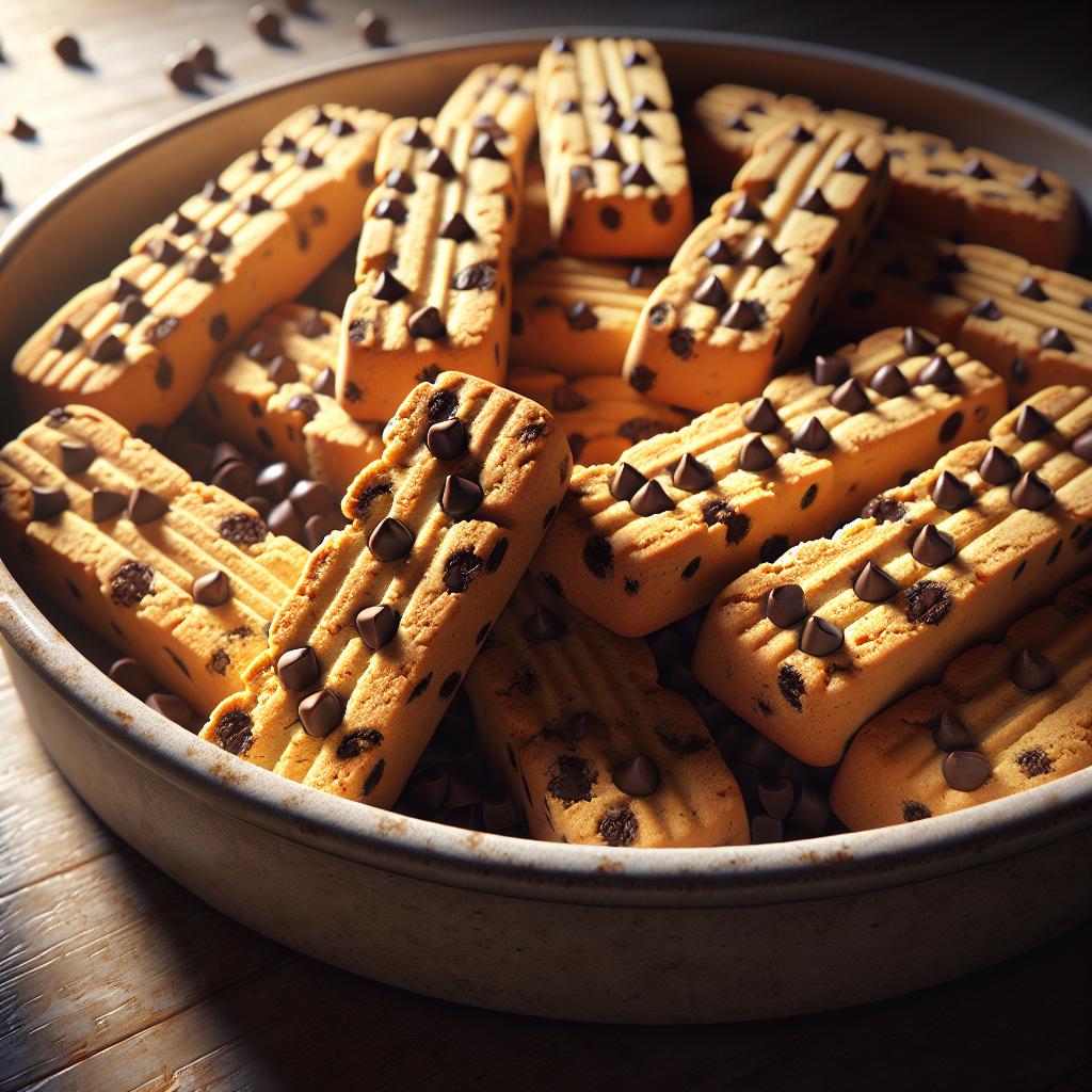 Galletas de mantequilla de cacahuete y chispas de chocolate