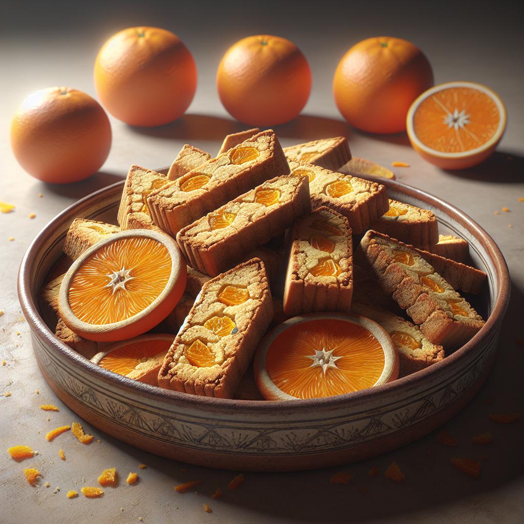 Galletas de espelta y naranja