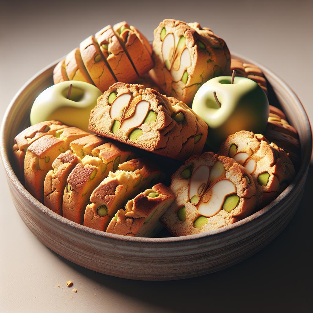 Galletas de manzana sin mantequilla
