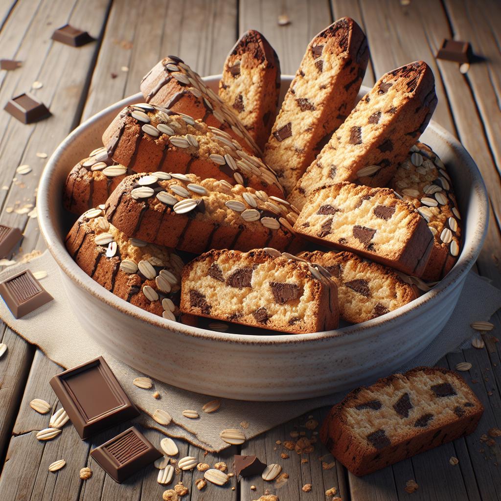 Galletas de avena y chocolate