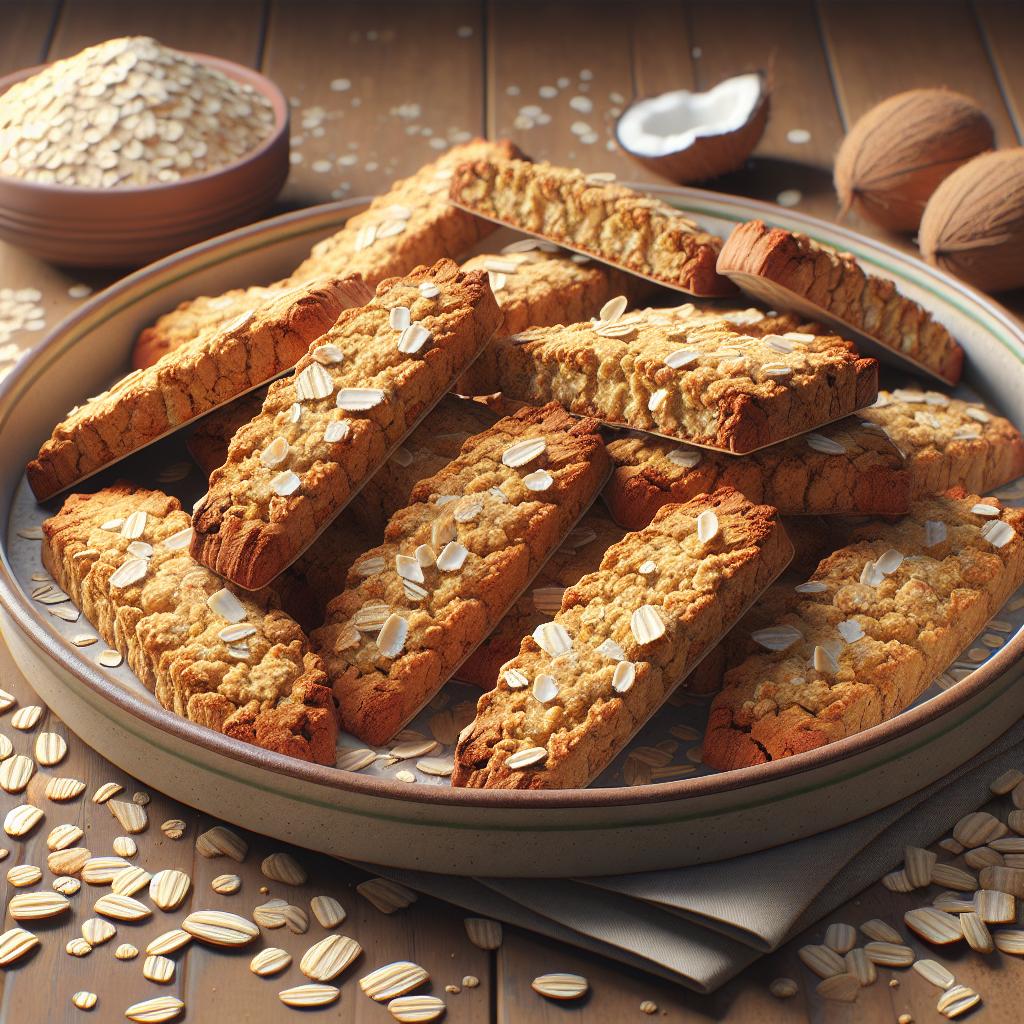 Galletas de avena y coco
