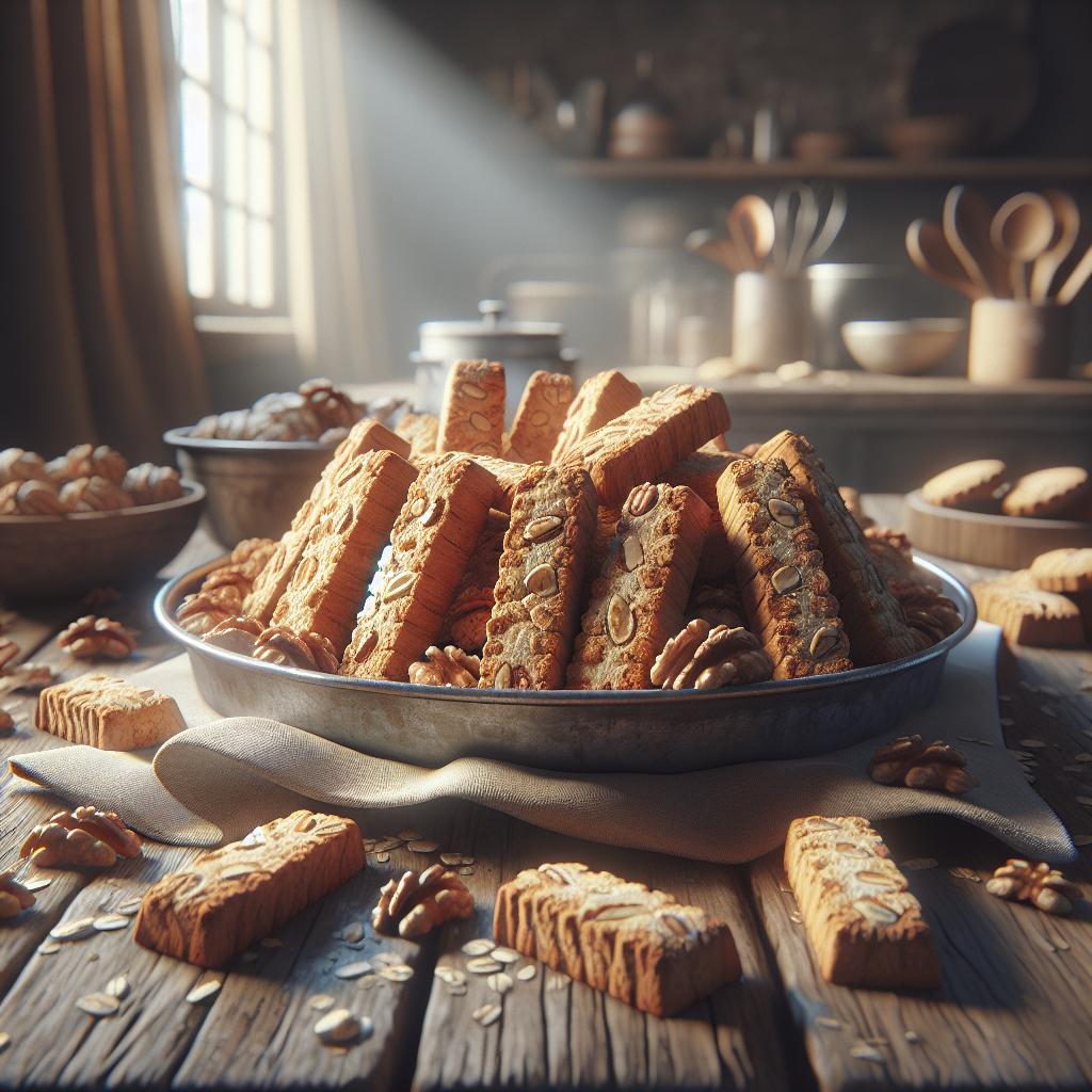 Galletas de avena y nueces