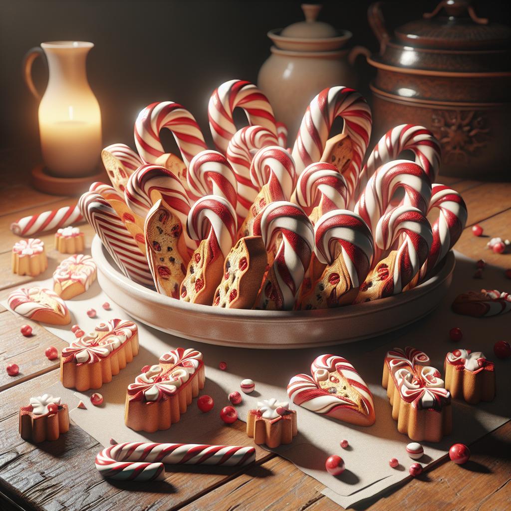 Galletas candy cane