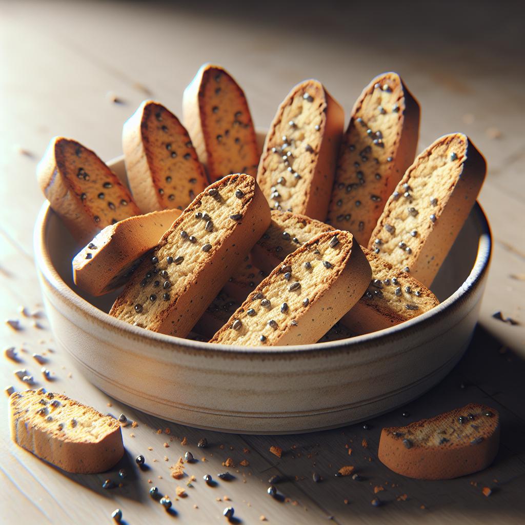 Galletas con semillas de chía