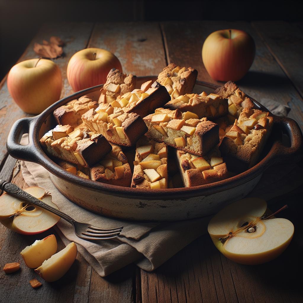 Galletas rústicas de manzana