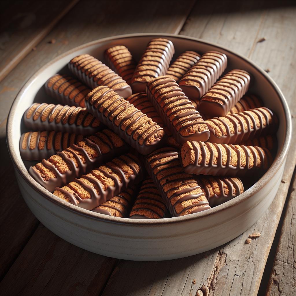 Galletas vienesas de doble chocolate