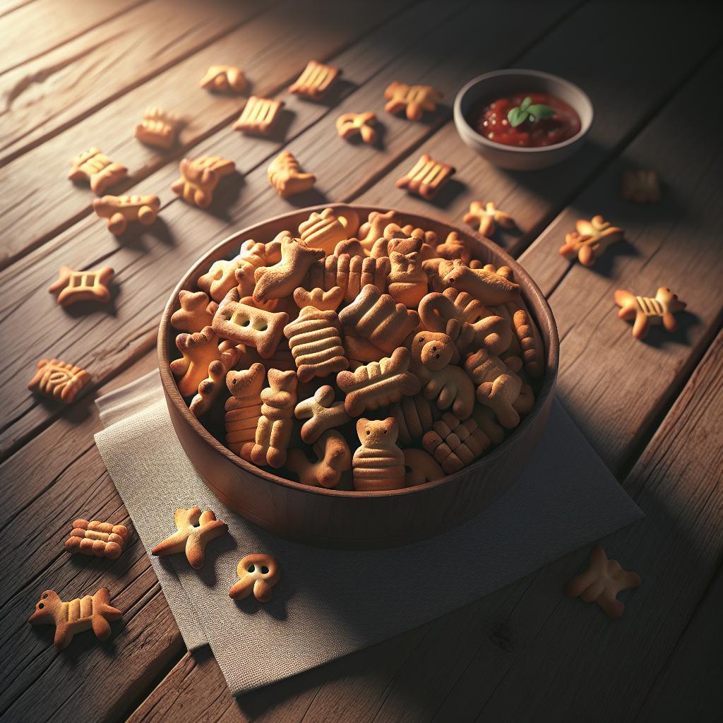 Galletitas saladas de animalitos