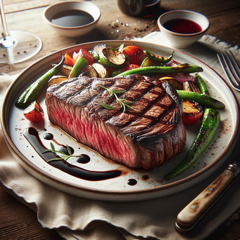 Bistec a la parrilla