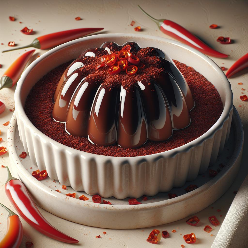 Budín de chocolate y chile