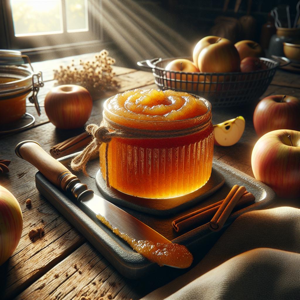 Mantequilla de manzana casera