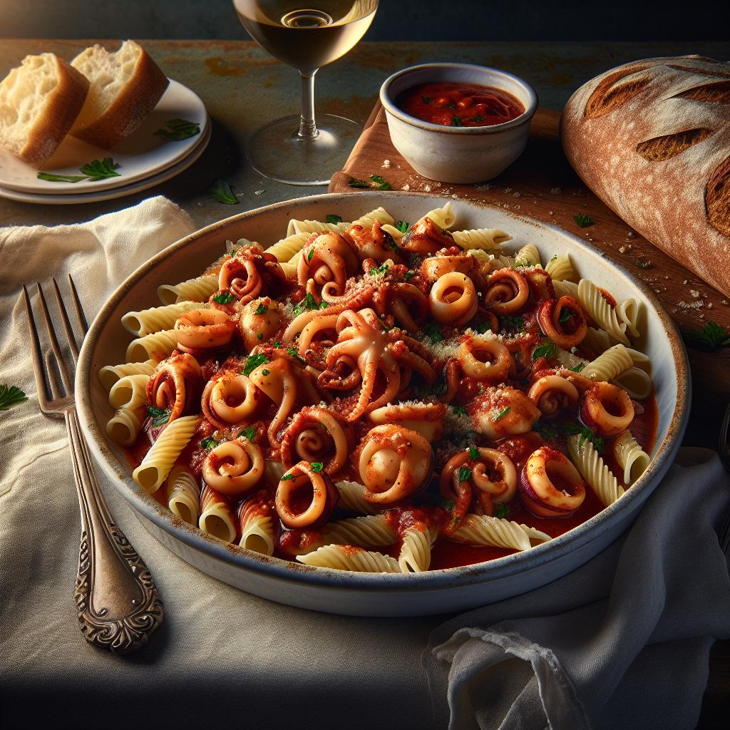 Calamares a la siciliana