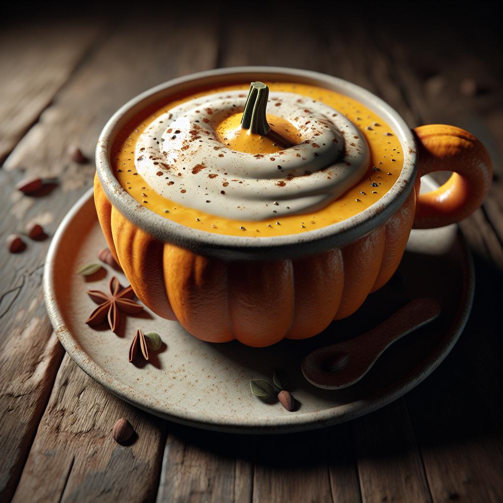 Cappuccino de calabaza