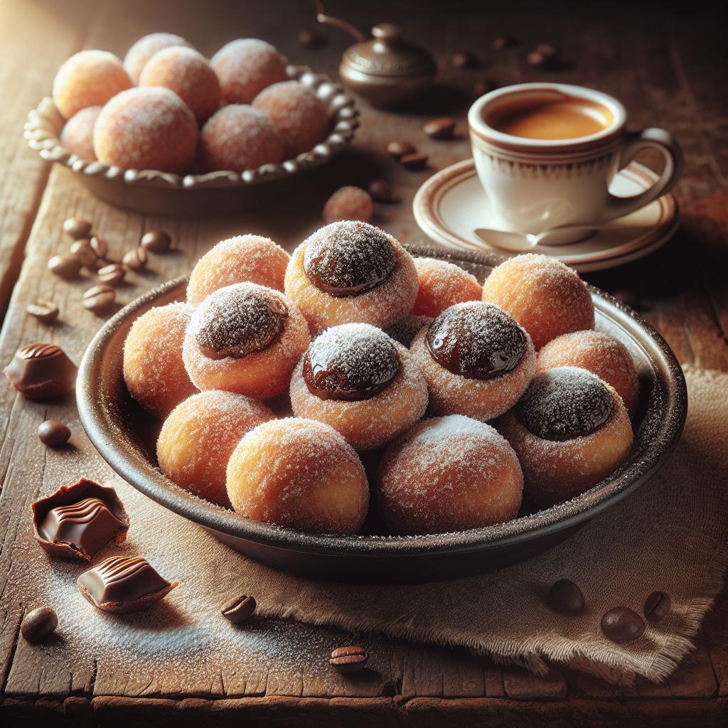 Castagnolas de chocolate
