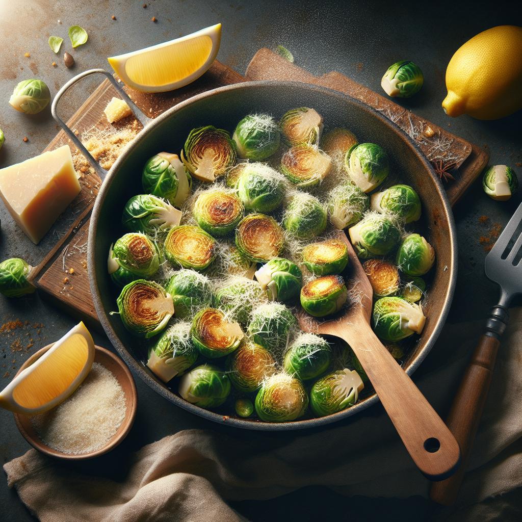 Coles de Bruselas al horno