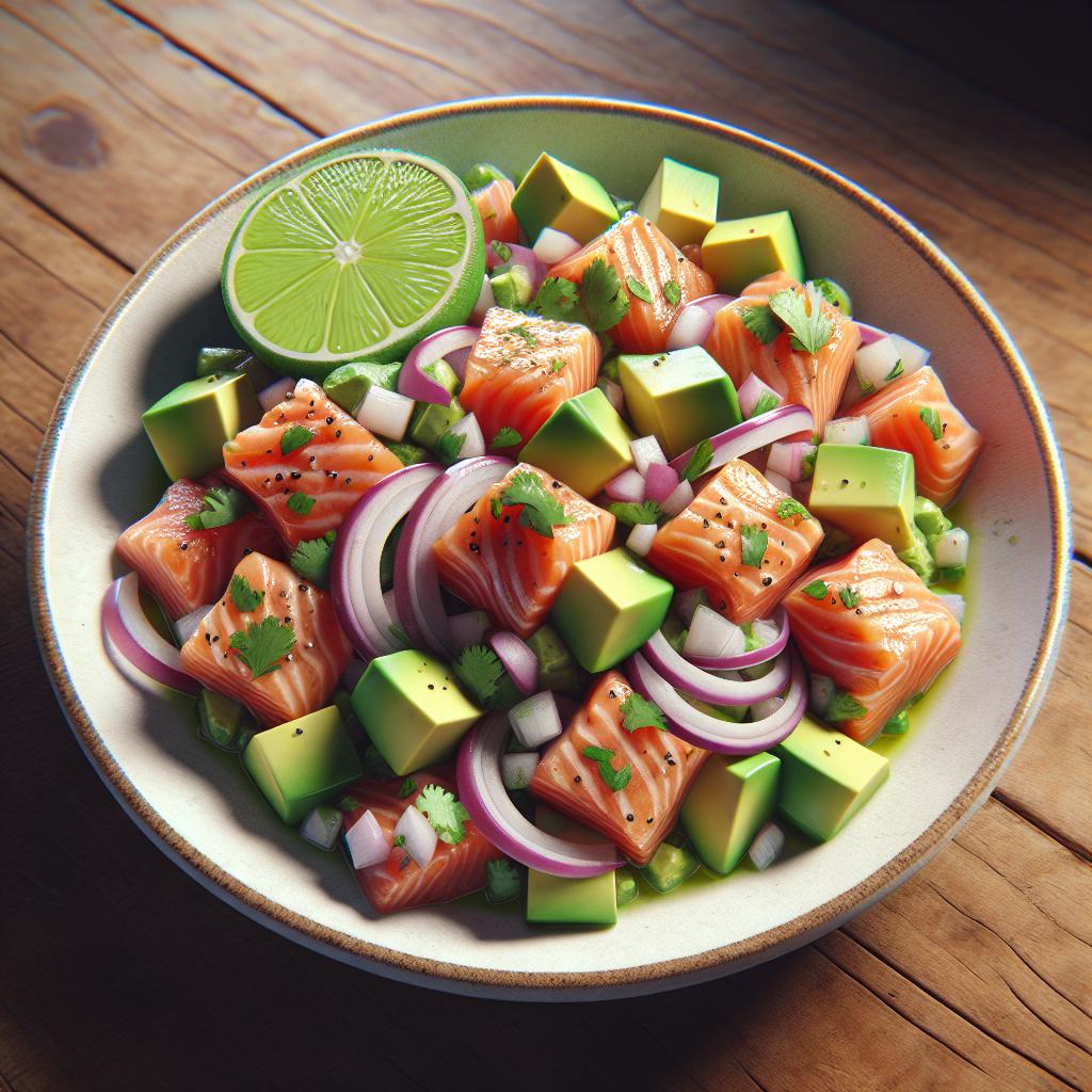 Ceviche de Salmón