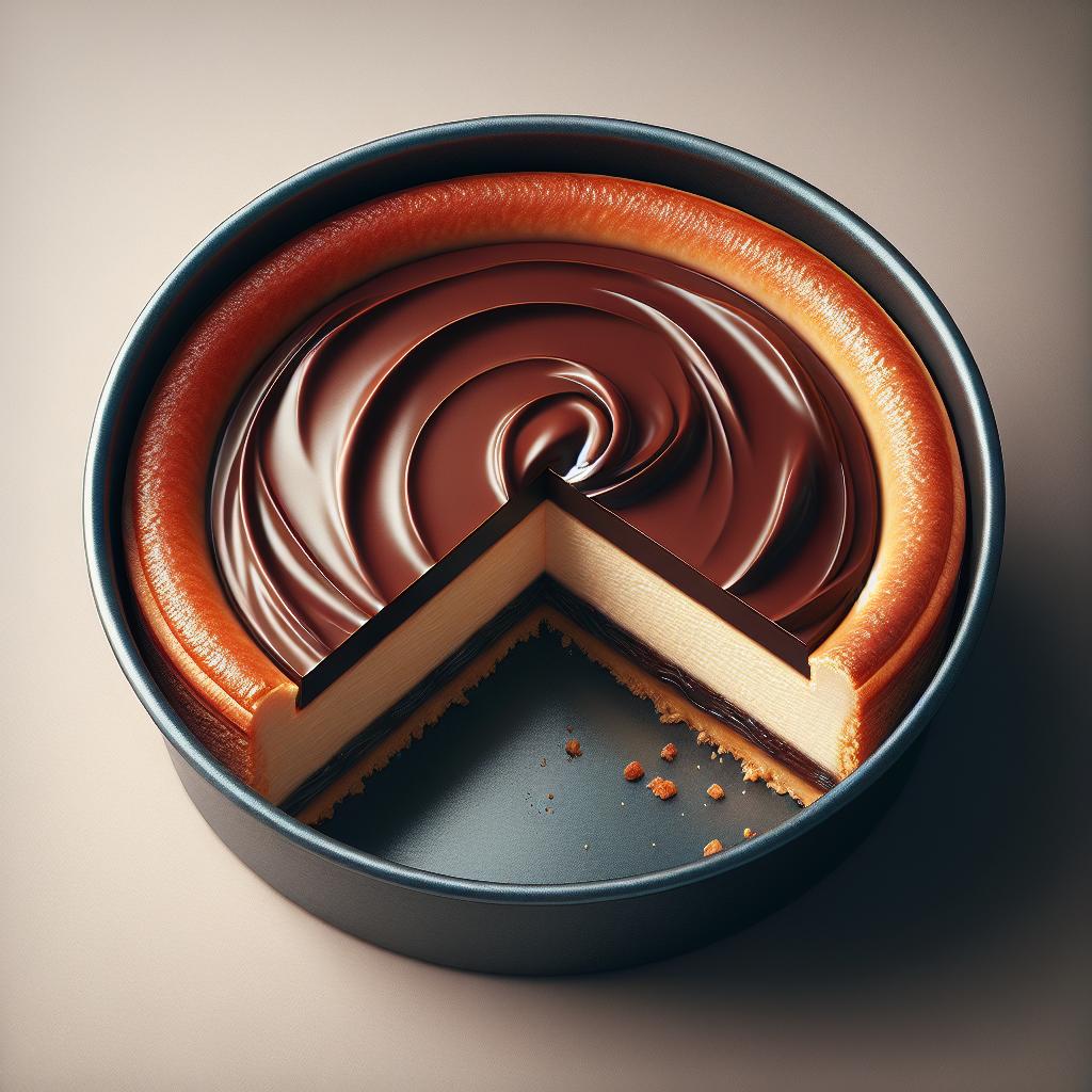 Cheesecake al chocolate