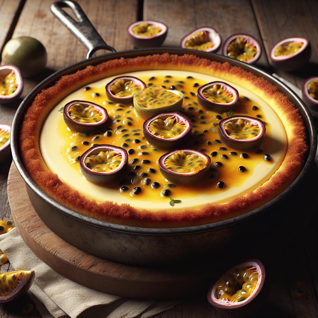 Cheesecake al fruto de la pasión