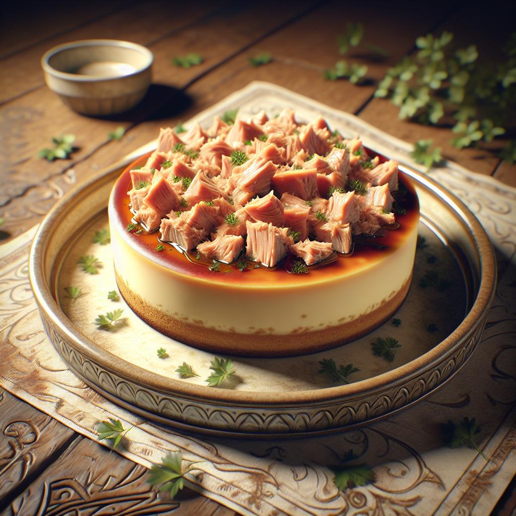 Cheesecake de atún