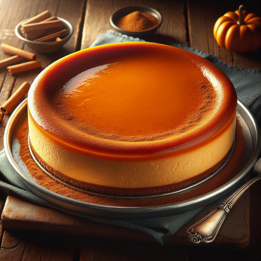 Cheesecake de calabaza