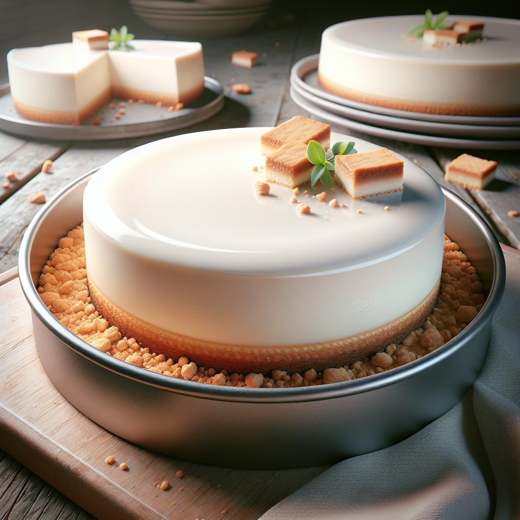 Cheesecake de yogur sin cocción