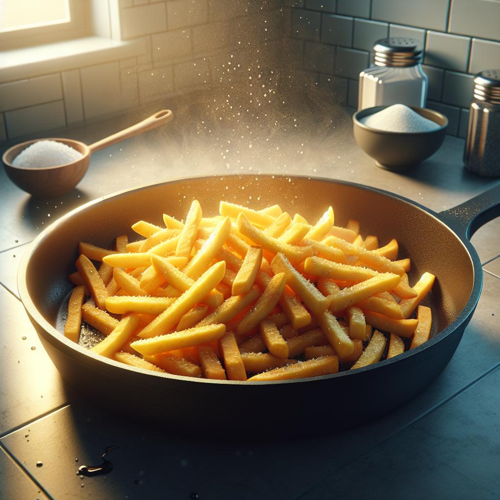 Chips de patatas fritas