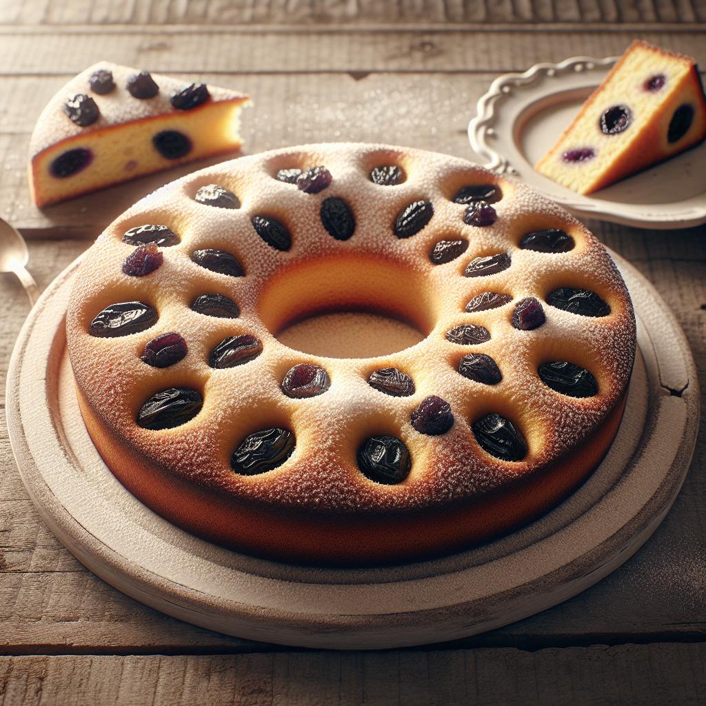 Ciambella de ciruelas
