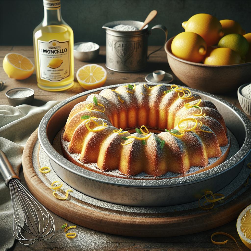Ciambellone al limón