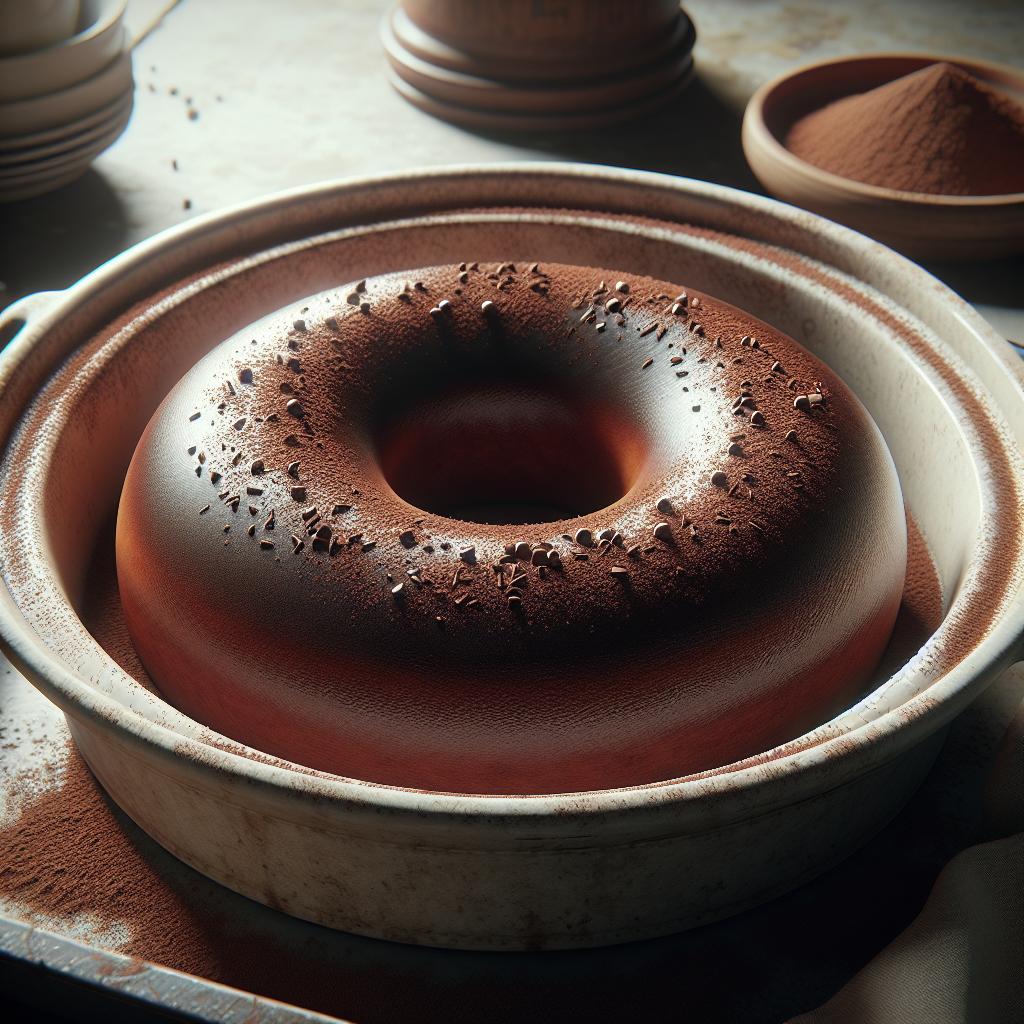 Bizcocho de agua al cacao
