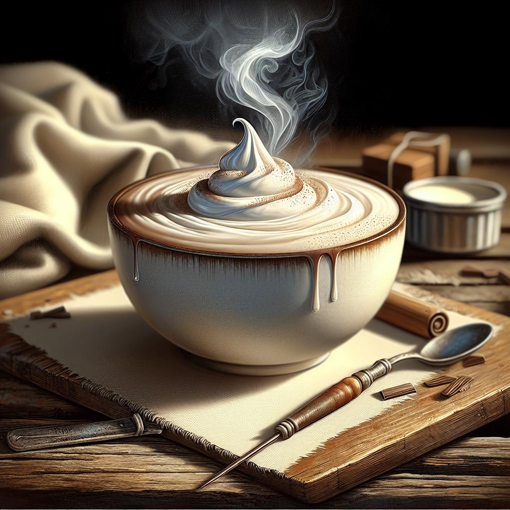Chocolate caliente blanco