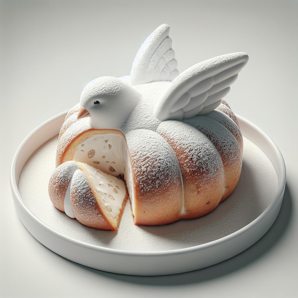 Colomba rellena