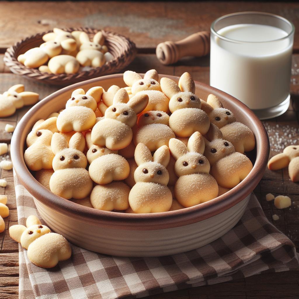 Conejitos de masa quebrada