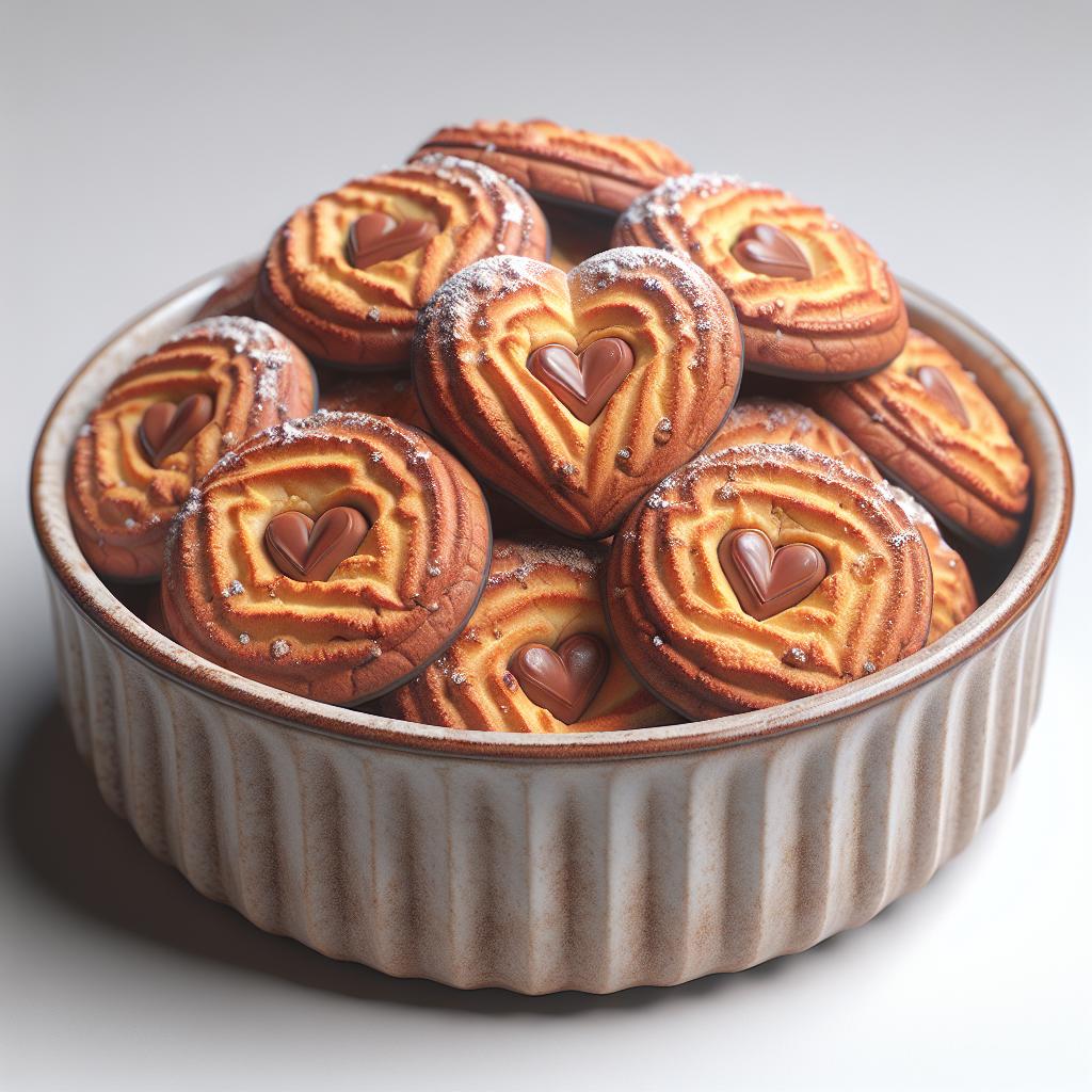 Galletas con corazón suave