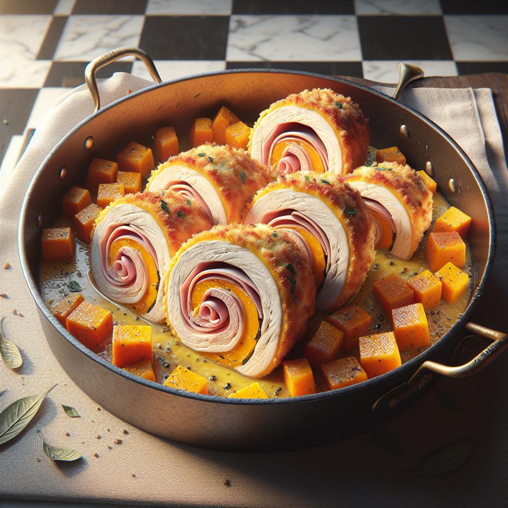 Cordon bleu de calabaza
