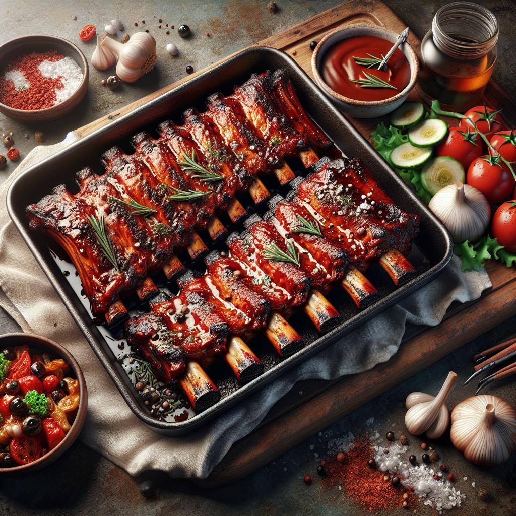 BBQ पोर्क रिब्स