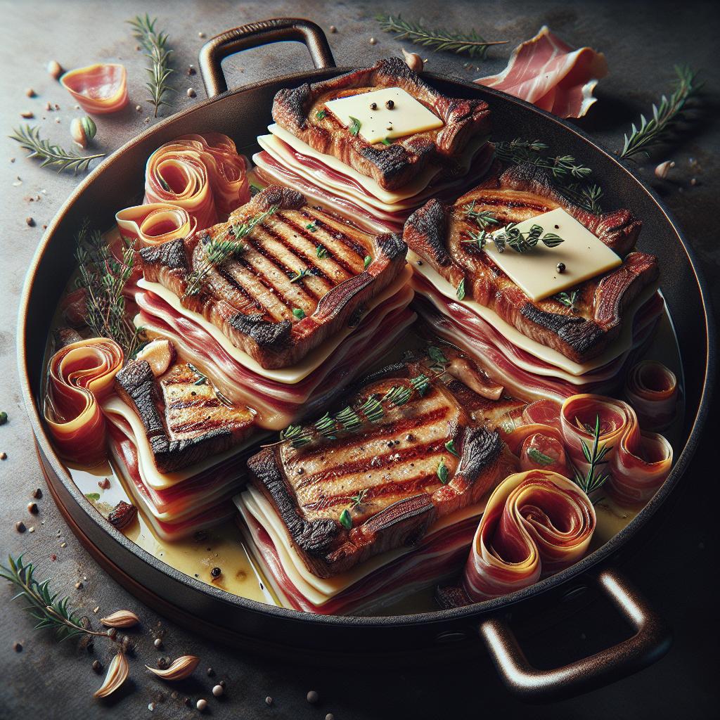 Chuletas a la valdostana