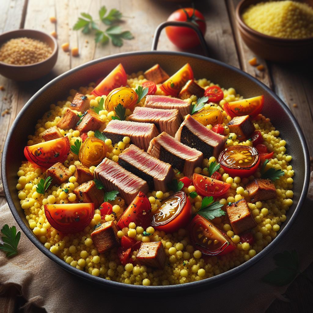 Cuscús con atún