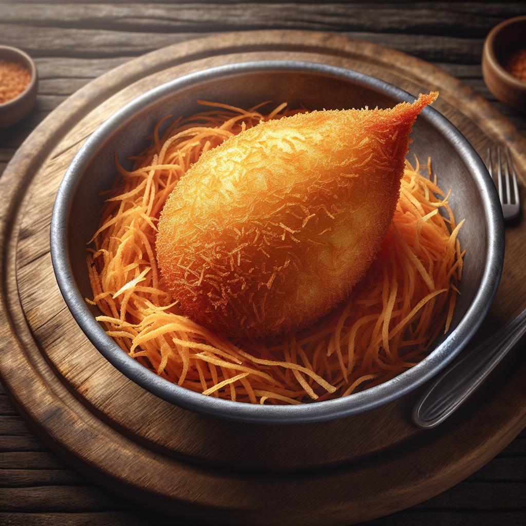 Coxinha (arancini brasileños)