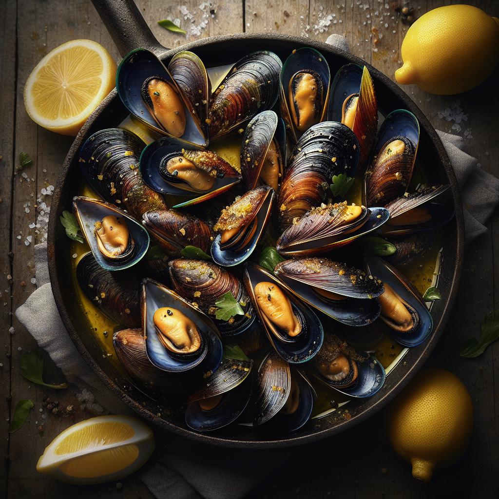 Mejillones fritos