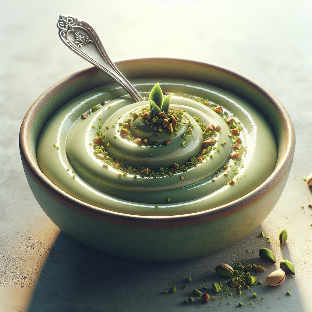 Crema de pistacho