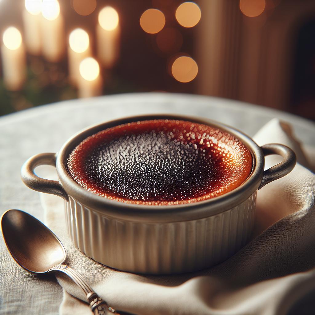 Creme brulée al chocolate