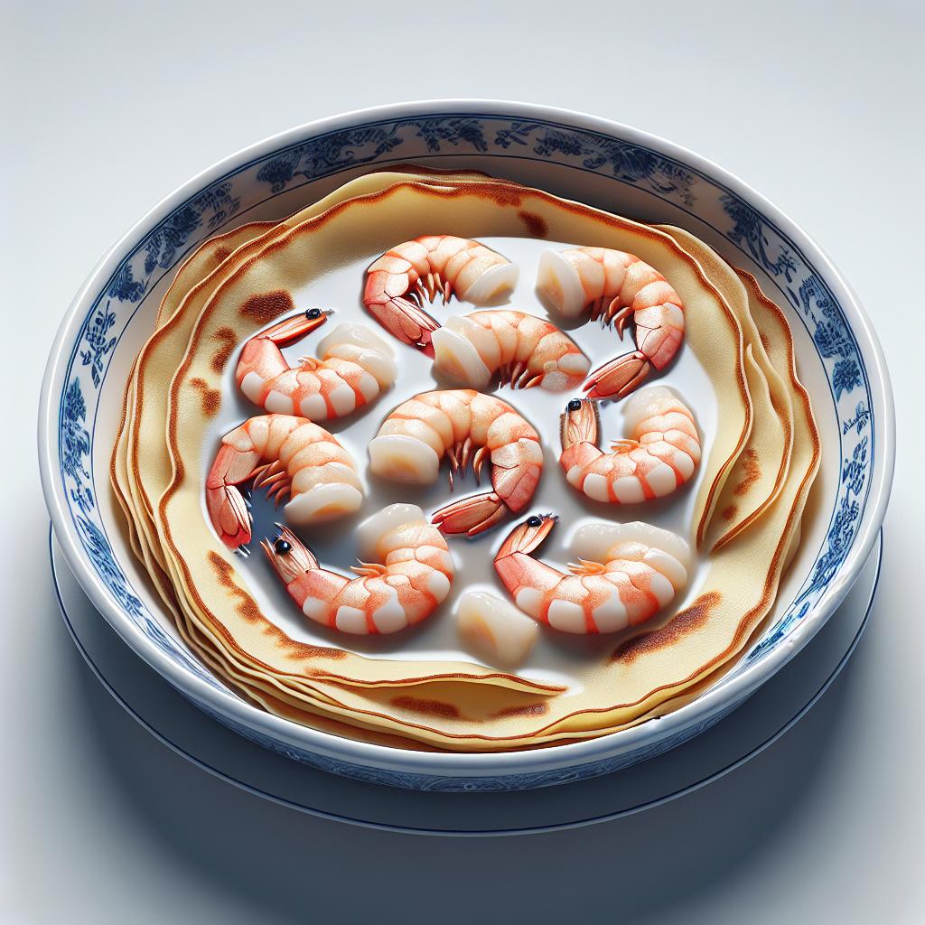 Crepes de gambas