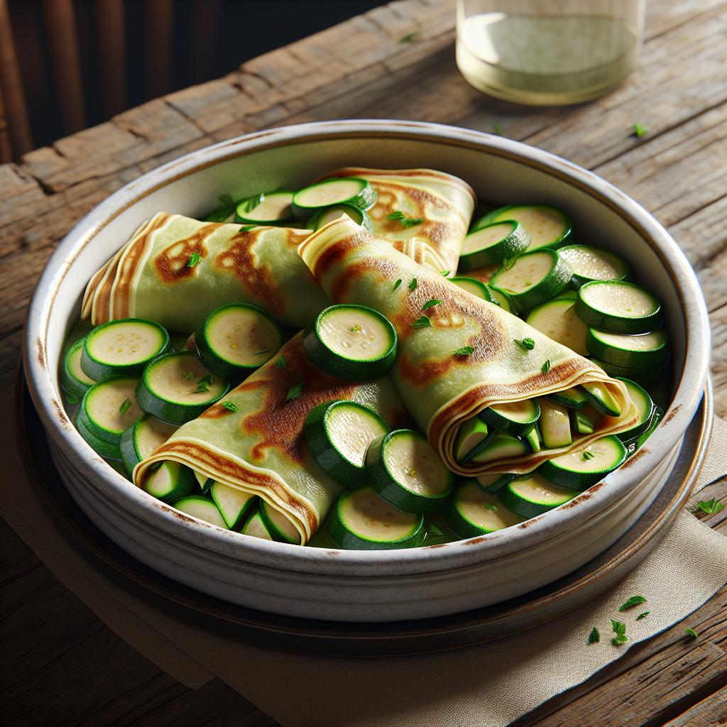 Crepes de calabacín
